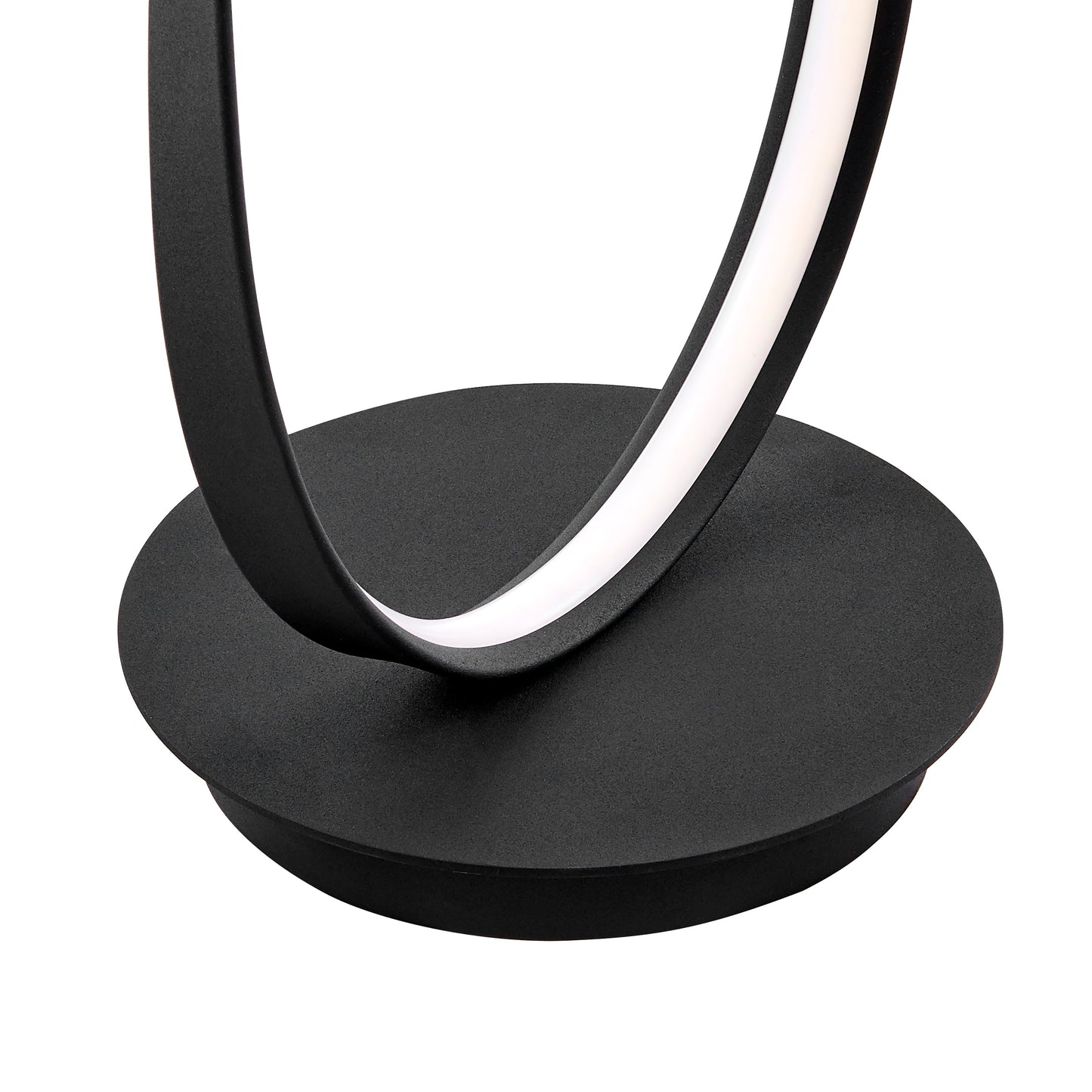 Vienna LED 55" Tall Floor Lamp Matte Black by Finesse Decor FL-001-B