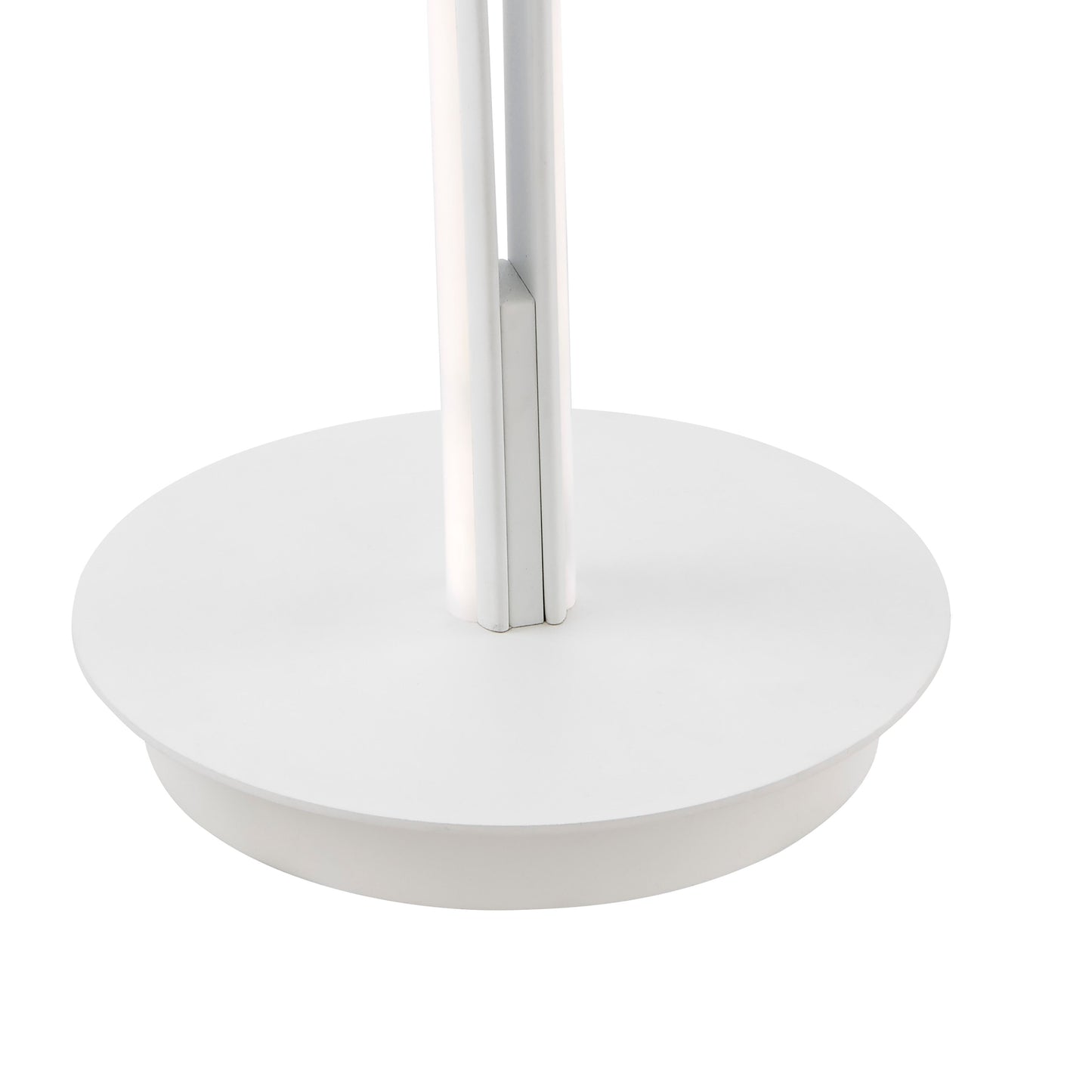 Munich LED White 63" Floor Lamp Dimmable by Finesse Decor FL-004-W