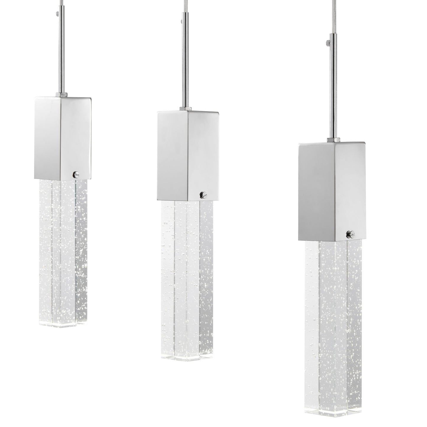 Rectangular Crystal Chandelier 5 Light by Finesse Decor FN-1133