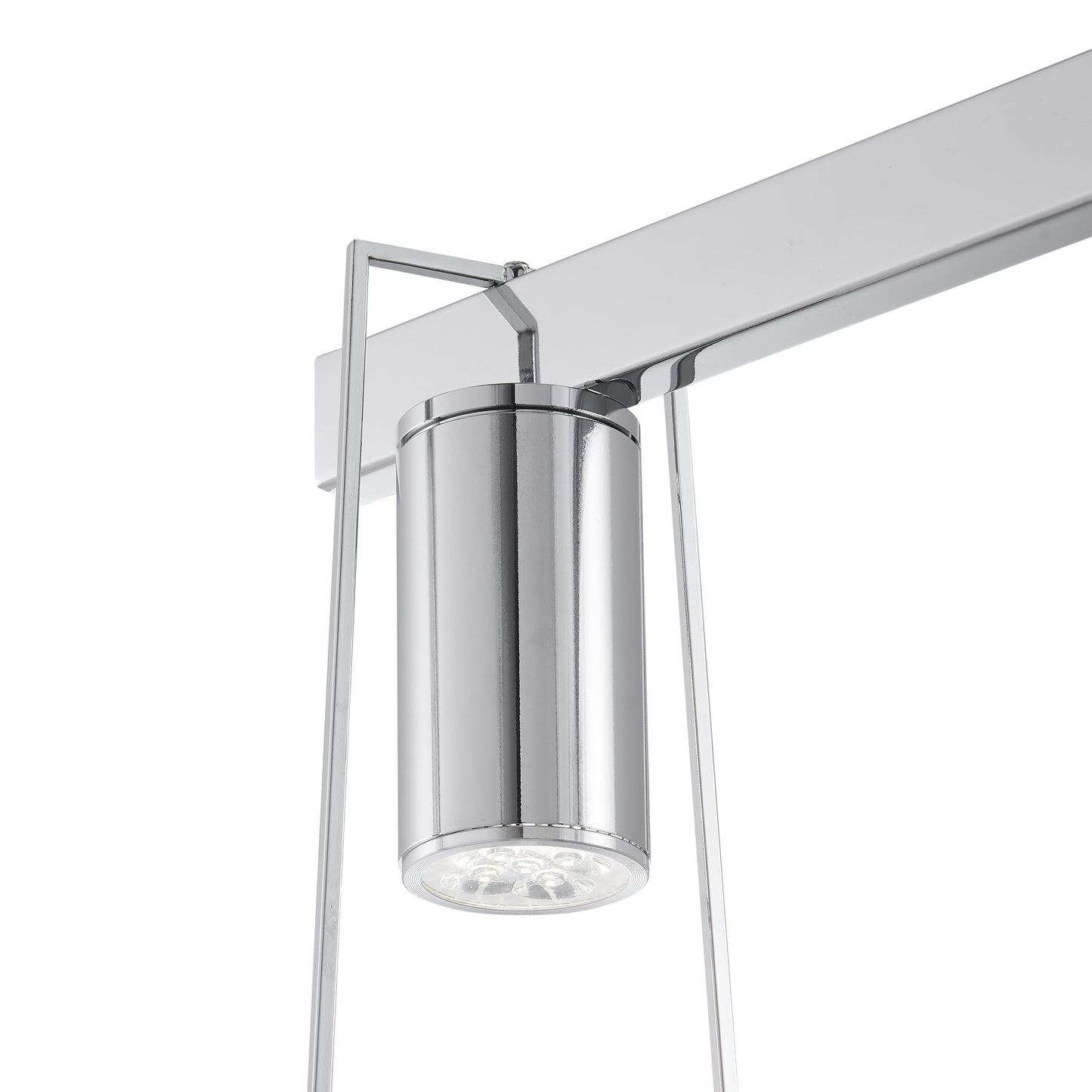 Harmony 3 Light Chandelier Chrome by Finesse Decor CH-900-3C