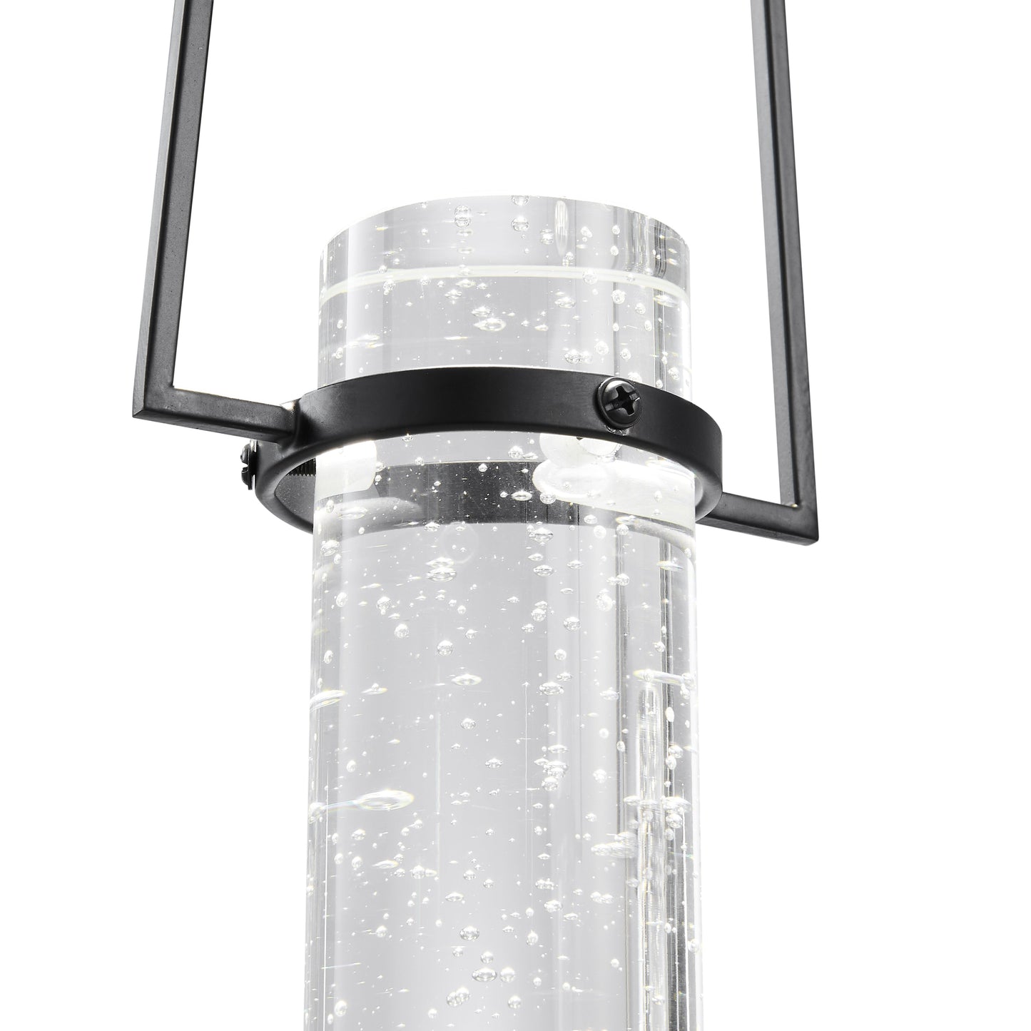Harmony 3 Light Chandelier Matte Black by Finesse Decor CH-900-3MB