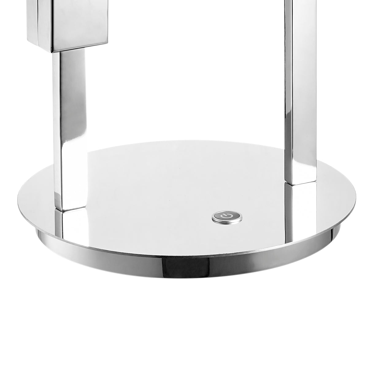 Hong Kong LED Tall Table Lamp Chrome by Finesse Decor TL-1172-L-C
