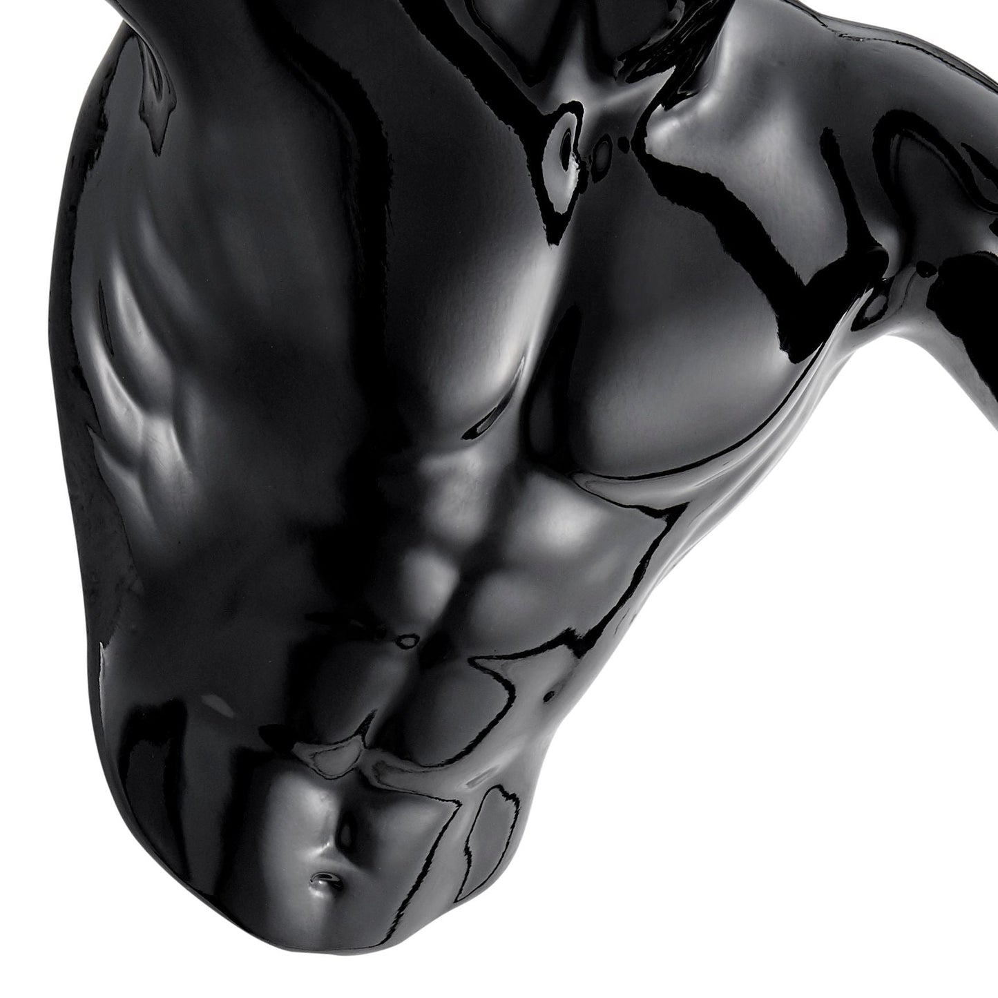 Runner Man 13" Wall Sculpture Black by Finesse Decor C-WR-18