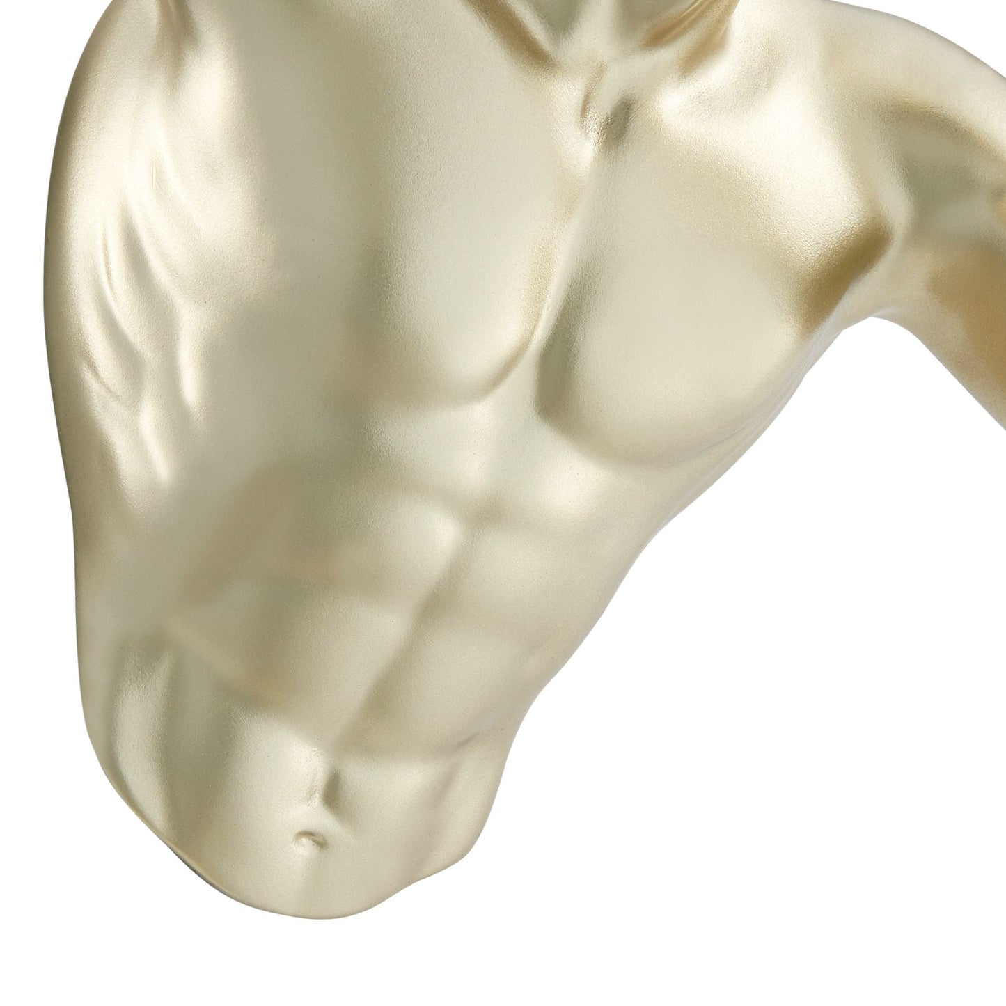 Runner Man 13" Wall Sculpture Gold by Finesse Decor C-WR-22