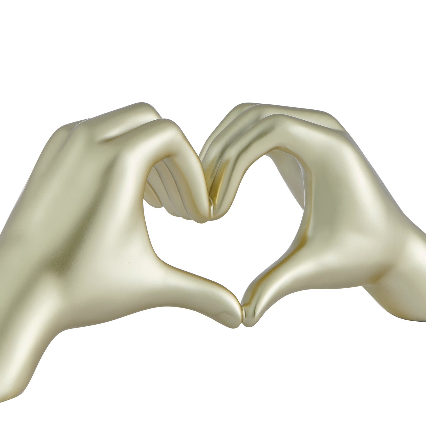 Heart Hands Champagne Gold by Finesse Decor HR-0311-CG
