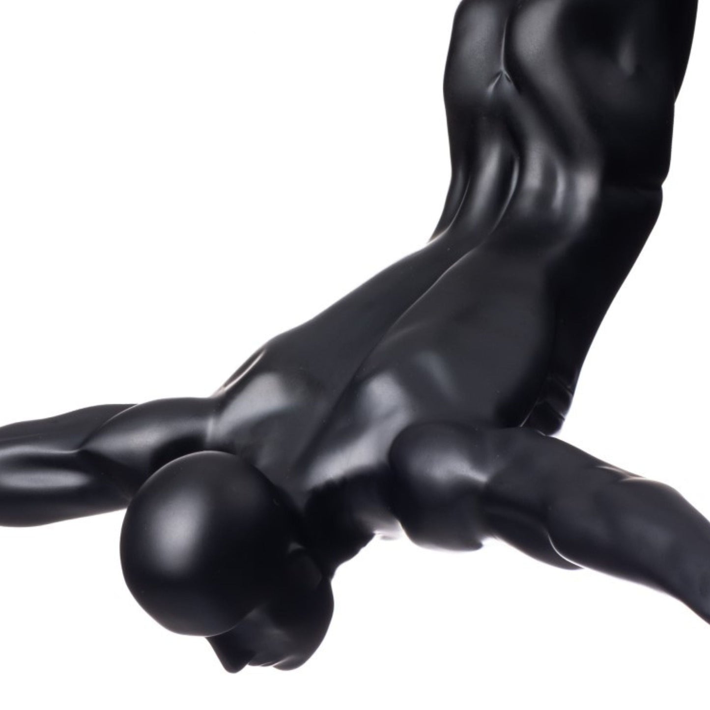 Diver 22" Wall Decor Sculpture Matte Black by Finesse Decor C26XL-BK