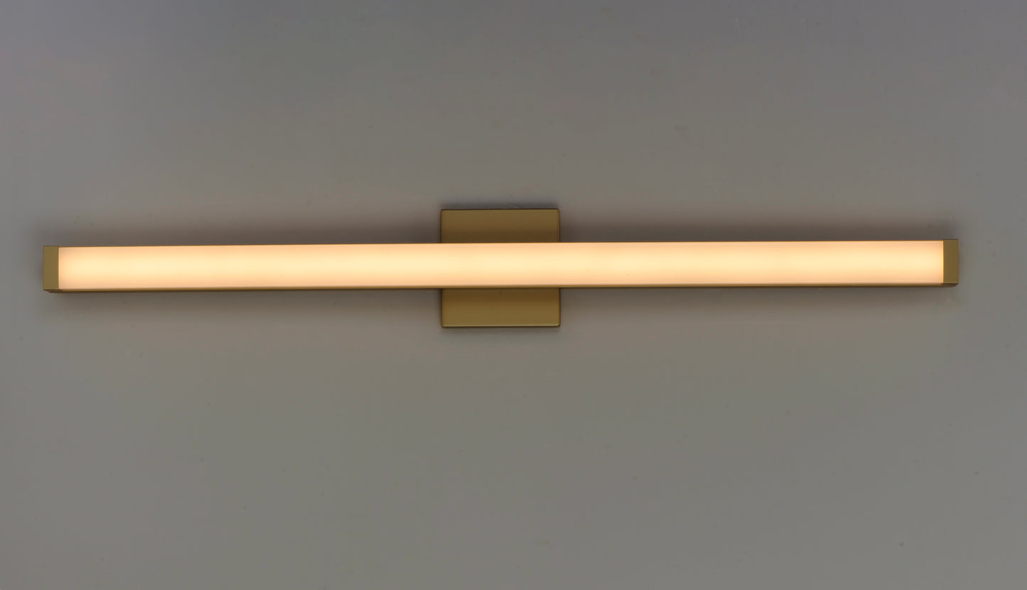 Spec 48" LED Bath Vanity Gold by Maxim Lighting