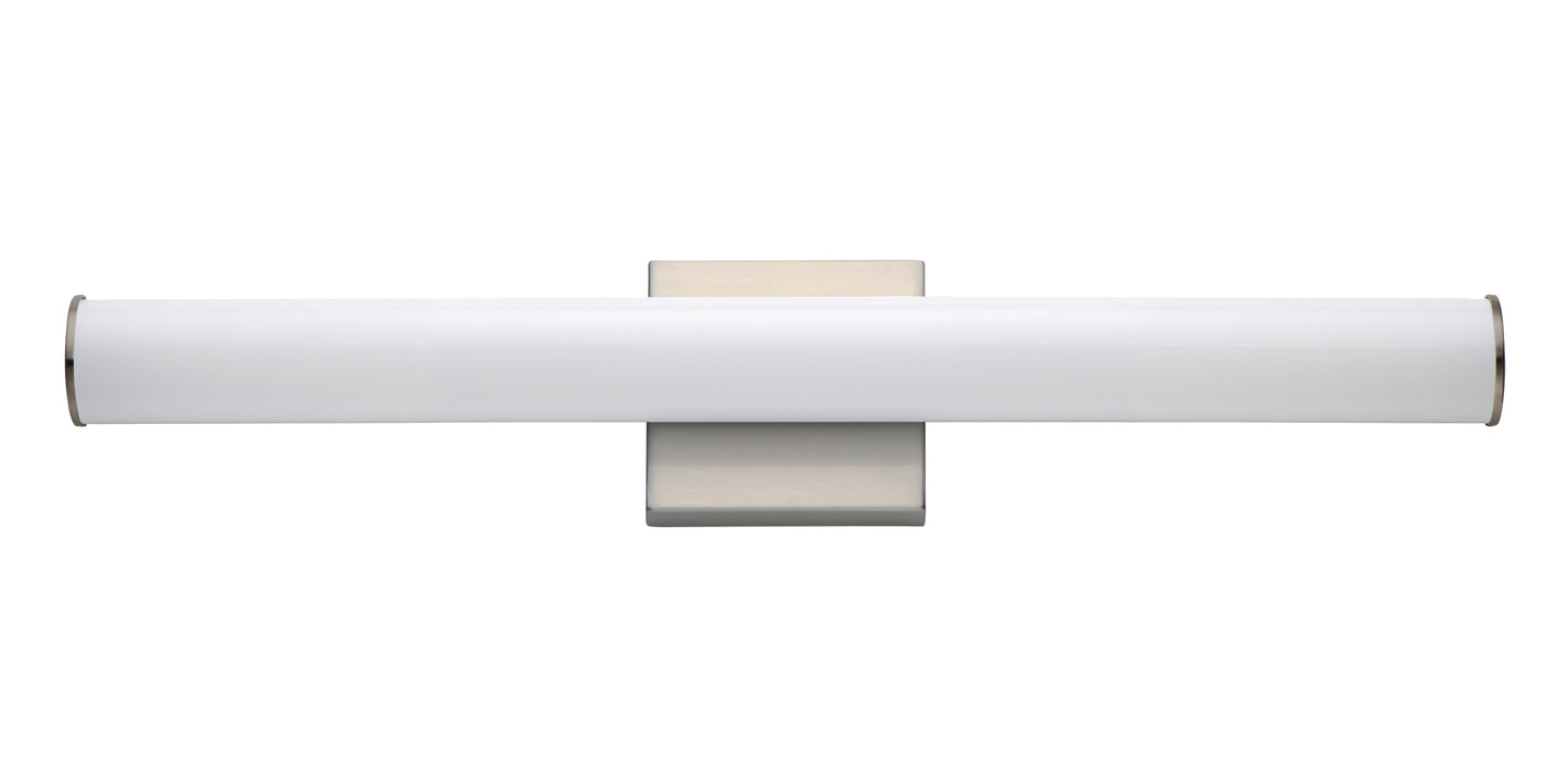 Rail 24" LED Bath Vanity Satin Nickel by Maxim Lighting