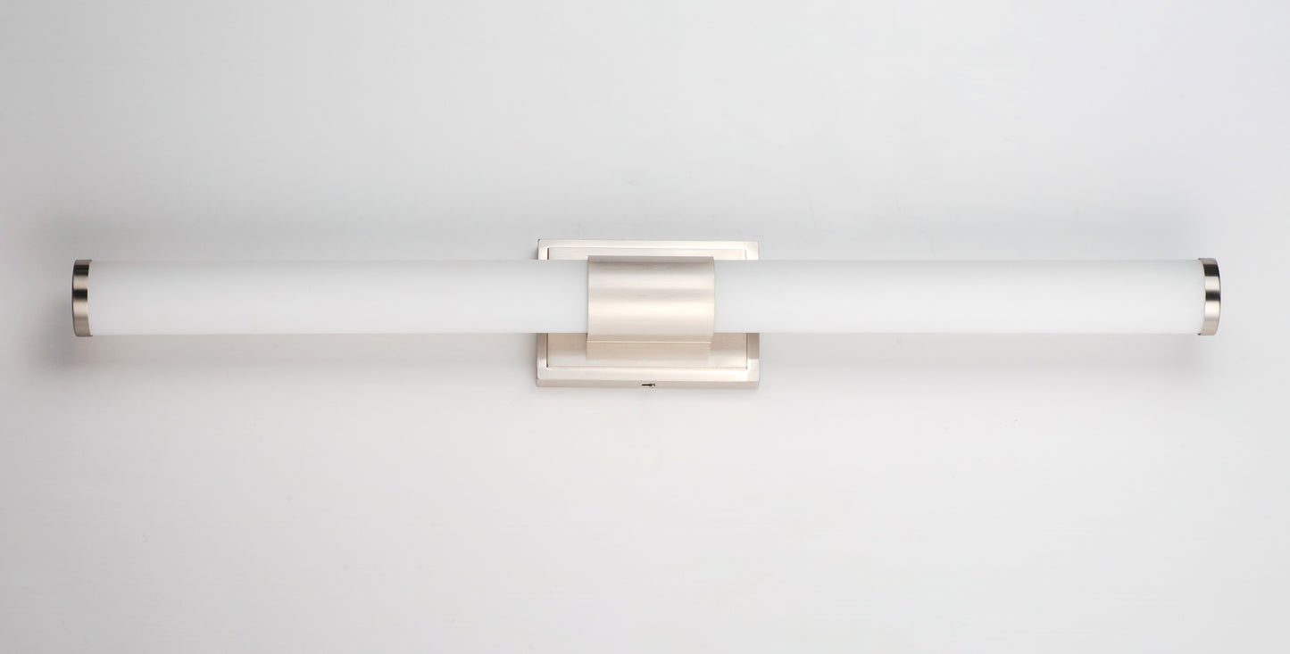 Optic 24" LED Bath Vanity Satin Nickel by Maxim Lighting