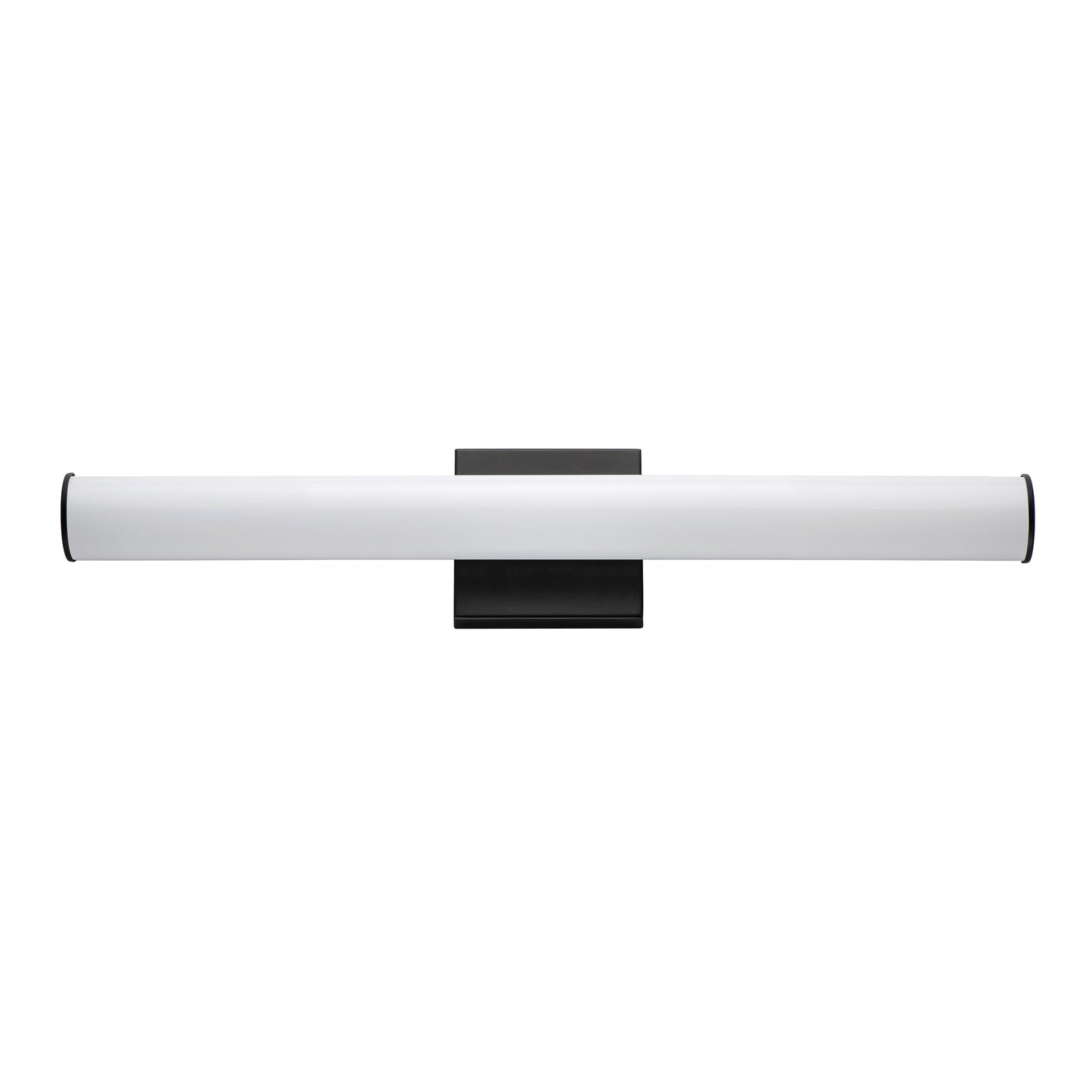 Rail 24" LED Bath Vanity 5CCT Black by Maxim Lighting