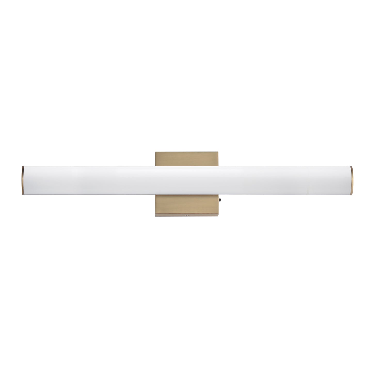 Rail 24" LED Bath Vanity 5CCT Natural Aged Brass by Maxim Lighting
