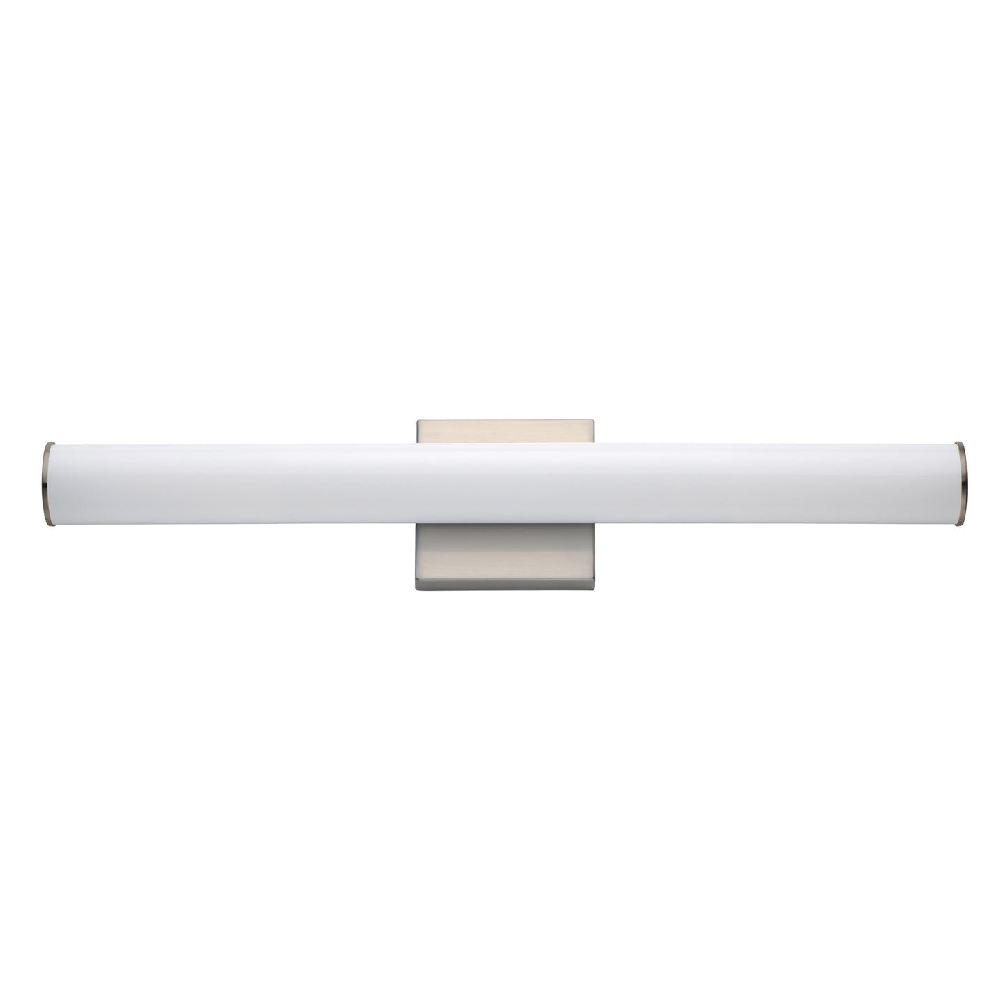 Rail 24" LED Bath Vanity 5CCT Satin Nickel by Maxim Lighting