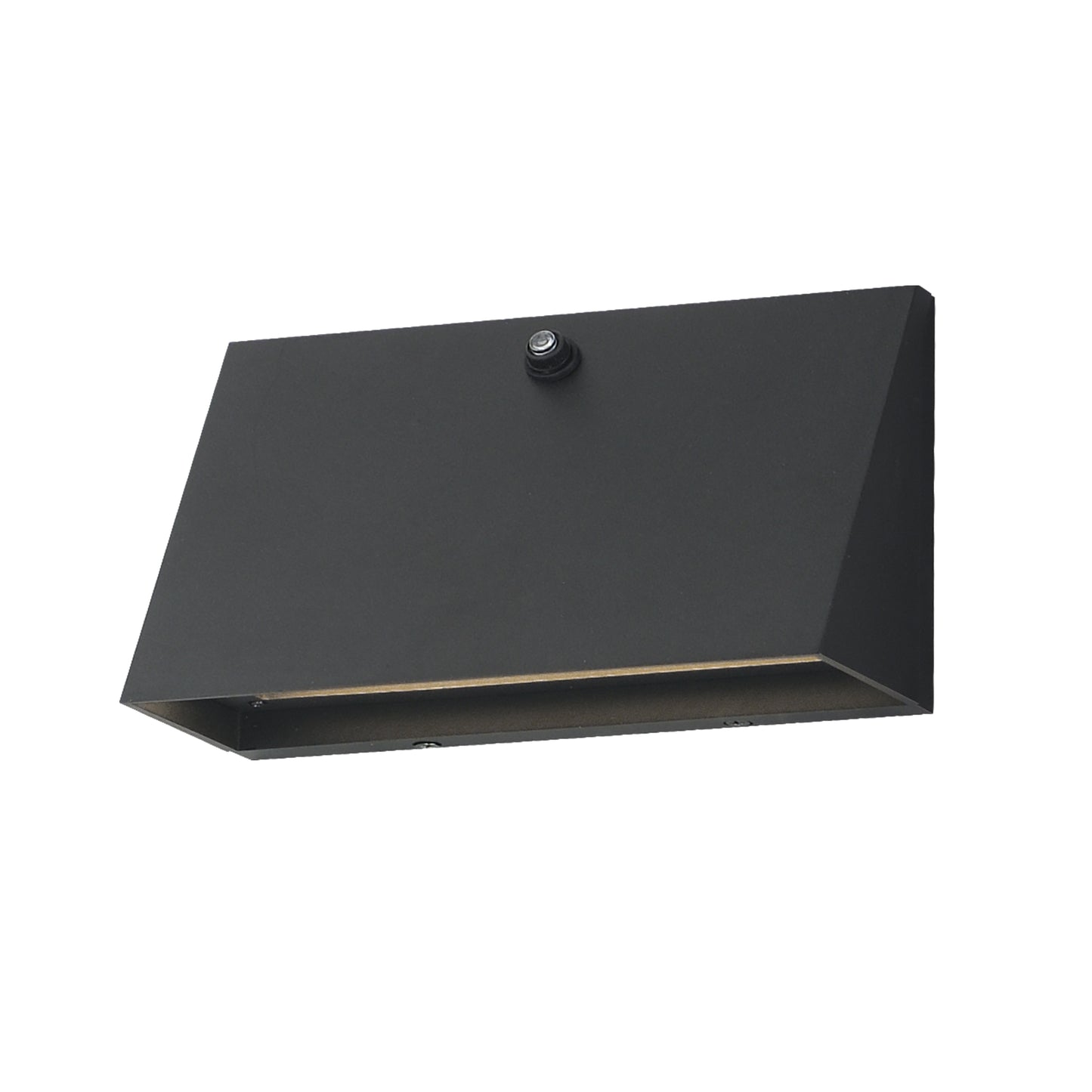 Pathfinder Wide LED Wall Sconce w Photocell-5CCT Black by Maxim Lighting