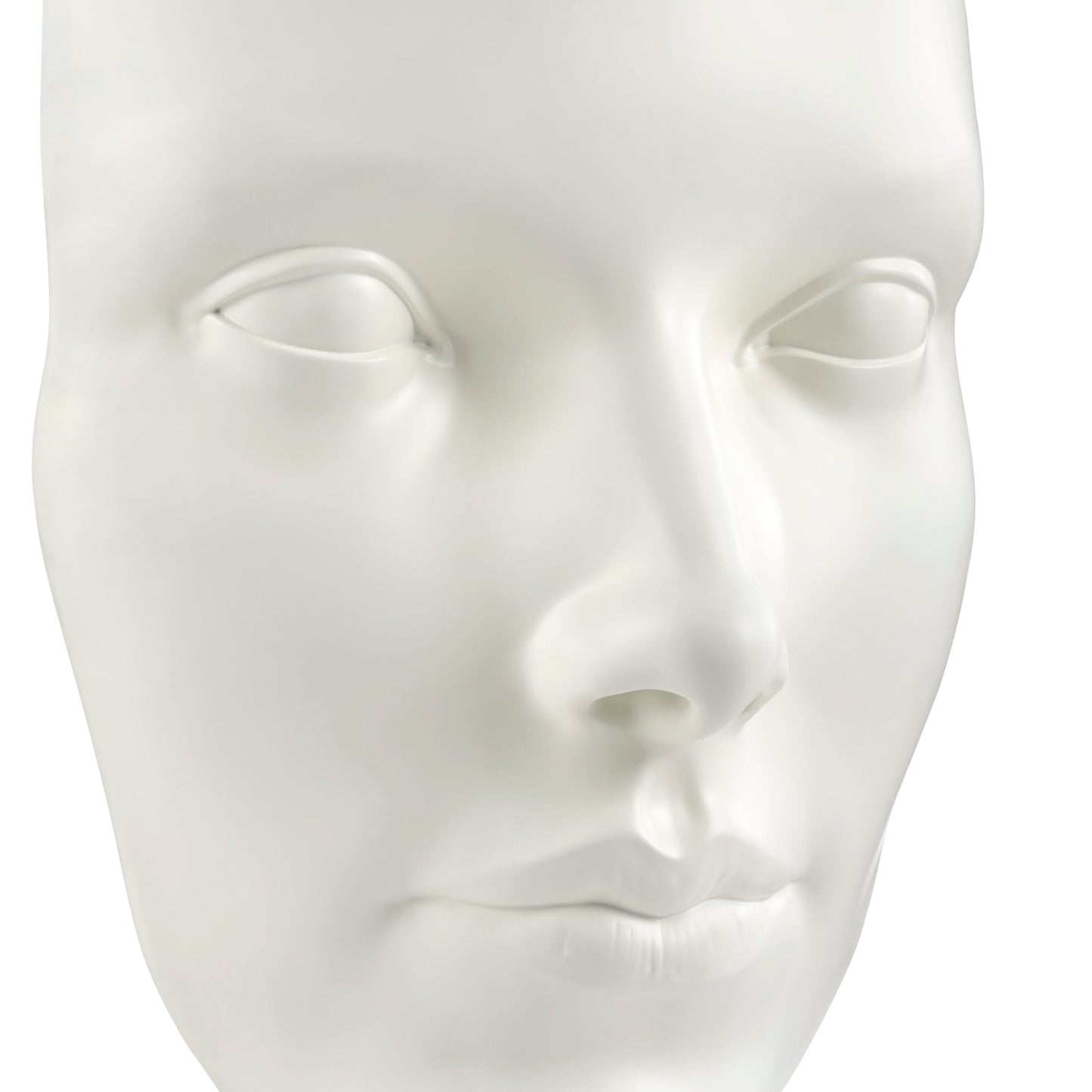 Sumerian Feminine Face Matte White by Finesse Decor C-7042-MW