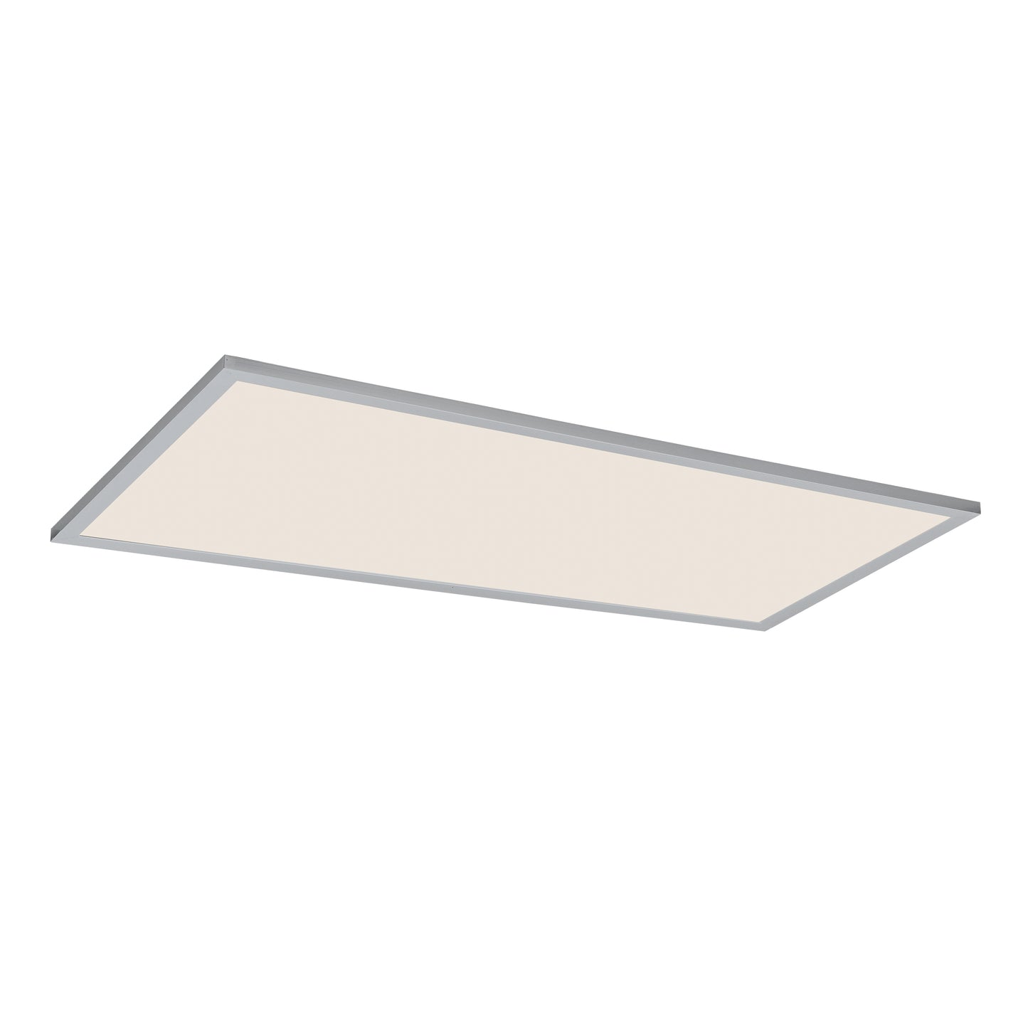 Sky 2' x 4' LED FlushMount 5CCT Brushed Aluminum by Maxim Lighting