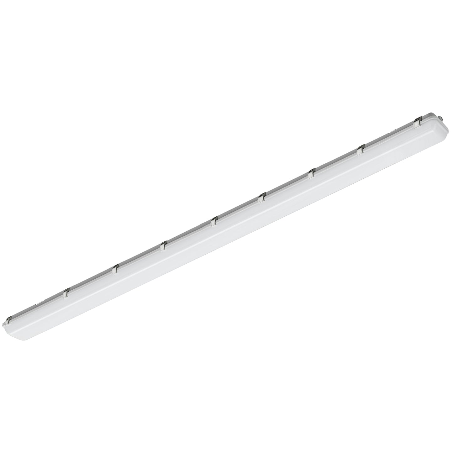 Vaportight 96" Flush Mount with Motion Sensor White by Maxim Lighting