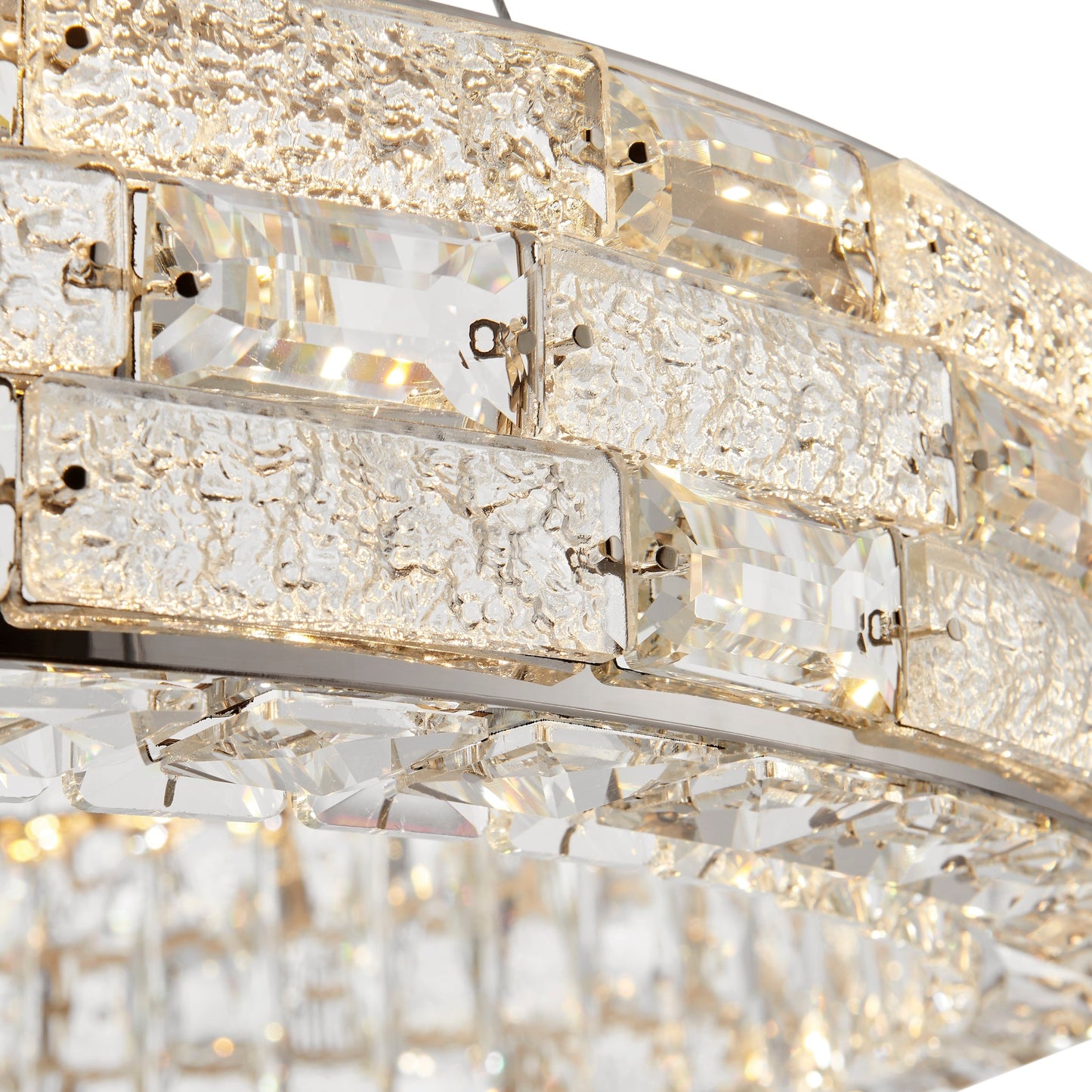 1 Ring Crystal Chandelier - Finesse Decor CH-680-R1