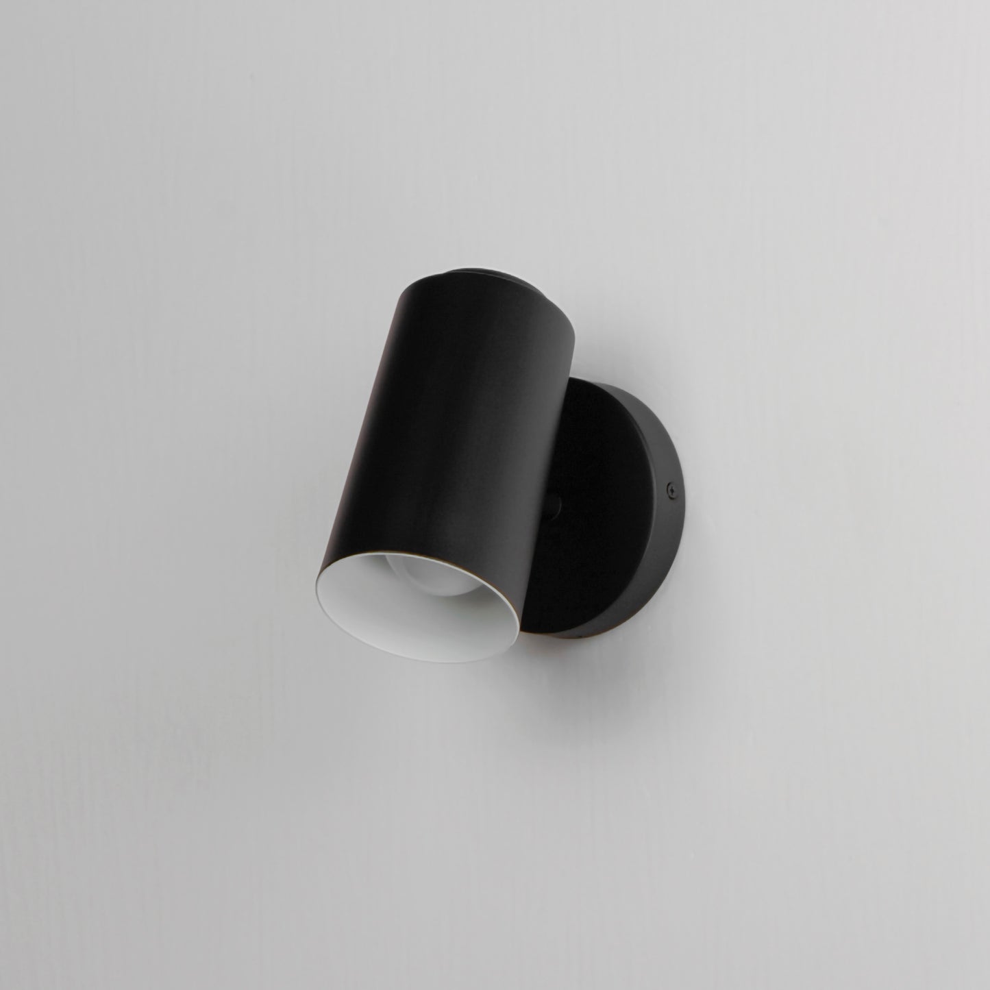 SpotLight Outdoor LED Sconce Cylinder Black by Maxim Lighting
