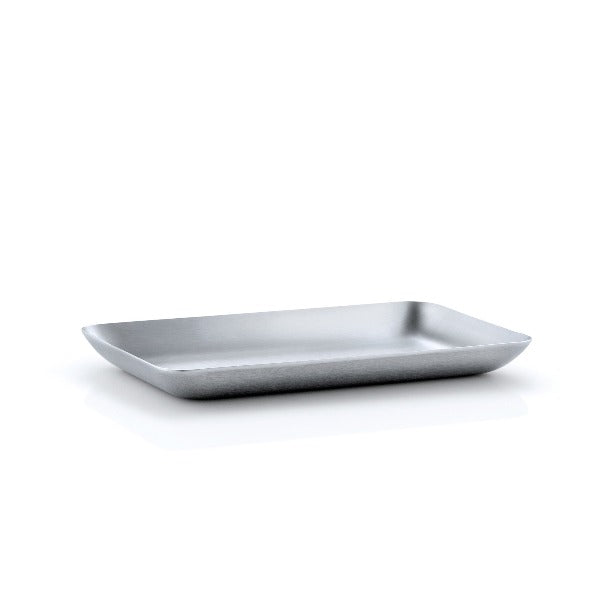 blomus Stainless Steel Tray Medium 6" x 10"