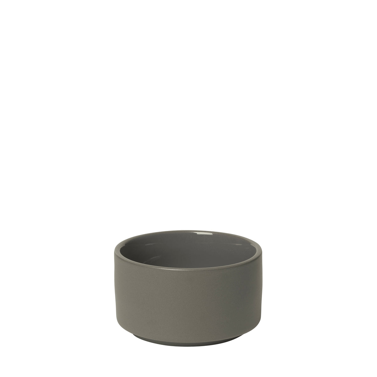 blomus PILAR Stoneware Bowls, Set of 4, in Four Sizes – Pewter snack bowl