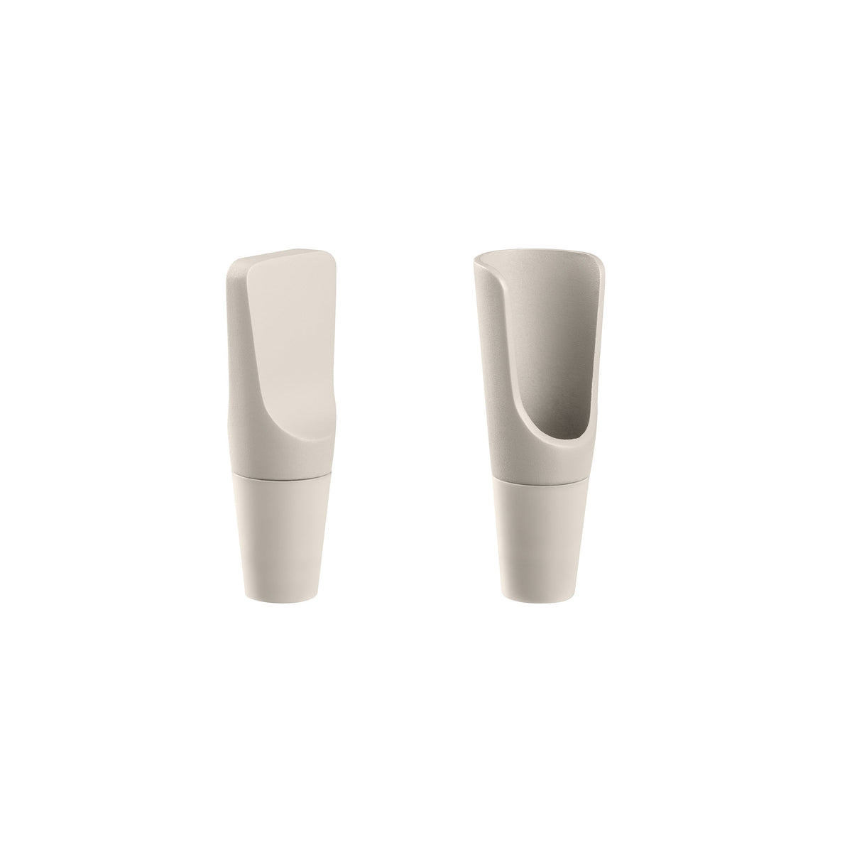 blomus ILO Wine Bottle Stopper & Pourer Set – Moonbeam stopper and pourer set, product photo
