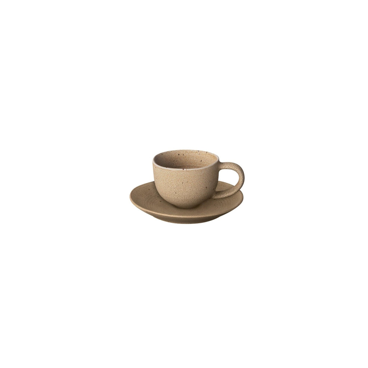 blomus KUMI Espresso Cups & Saucers, Set of 2 – Fungi espresso cup and saucer
