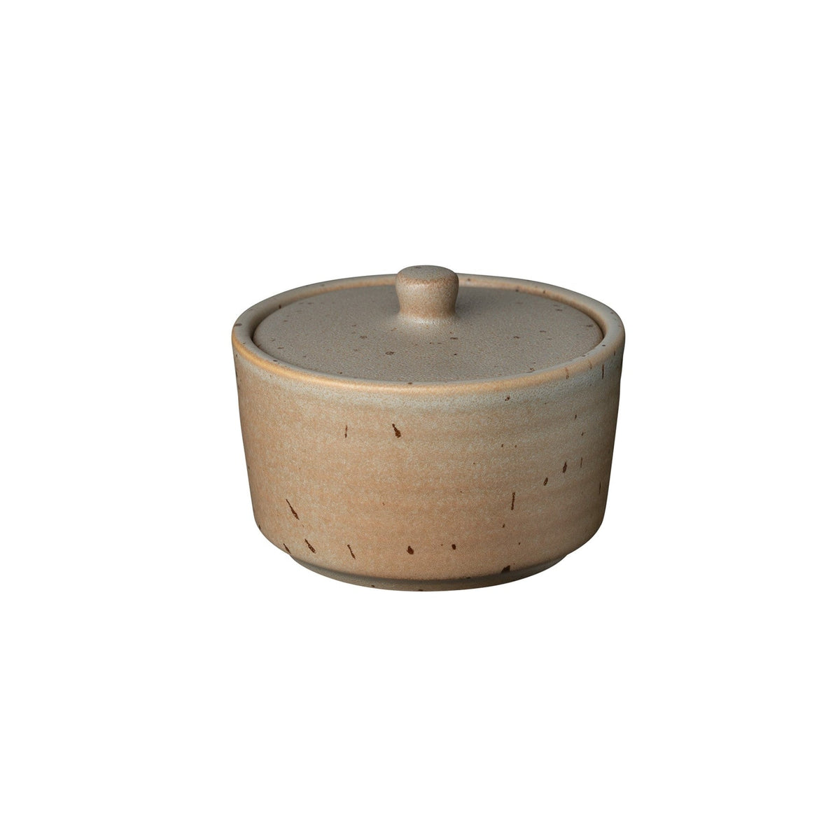 blomus KUMI Stoneware Sugar Bowl with Lid – Fungi sugar bowl
