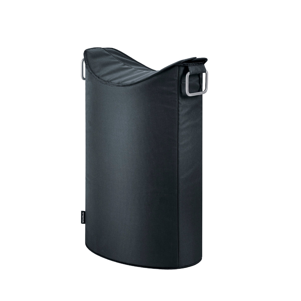 blomus FRISCO Foldable Laundry Bin with Lid – Black