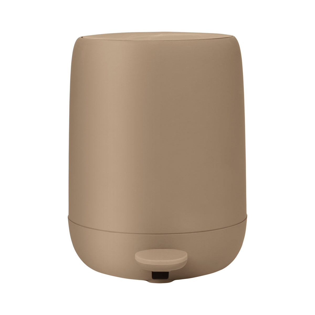 blomus SONO Soft-Close Pedal Bin, 3 or 5 Liter – Tan Large 5 L pedal bin, product photo