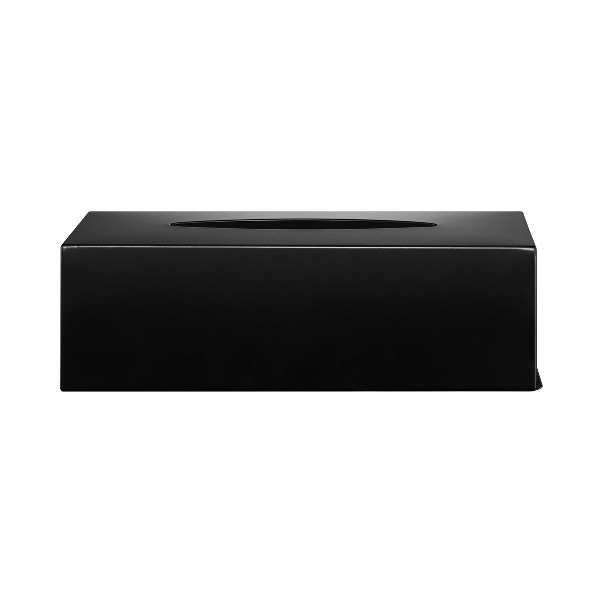 blomus NEXIO Stainless Steel Facial Tissue Box – Black tissue box, product photo