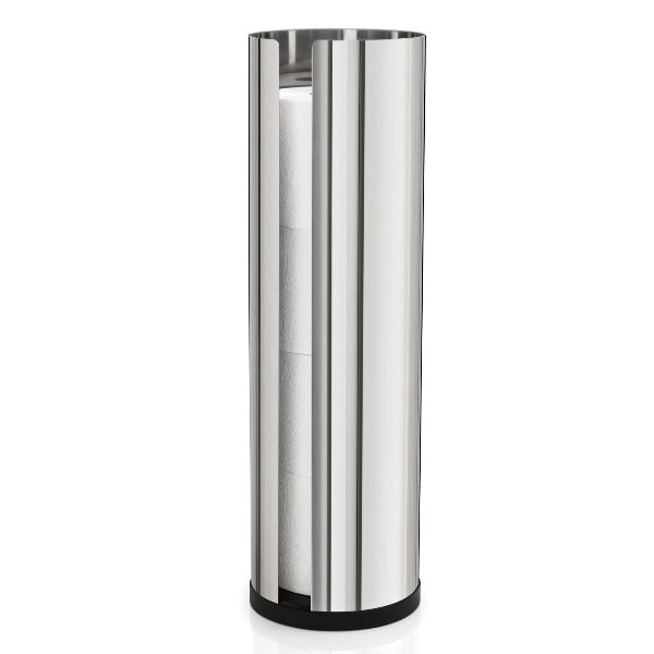 blomus 4 Roll Cylinder Toilet Paper Holder Polished