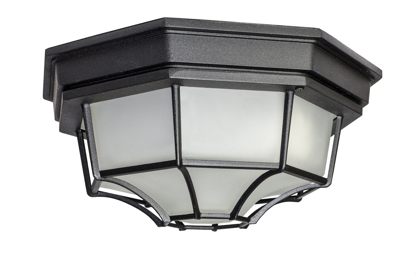 Crown Hill LED Outdoor Ceiling Mount Black by Maxim Lighting