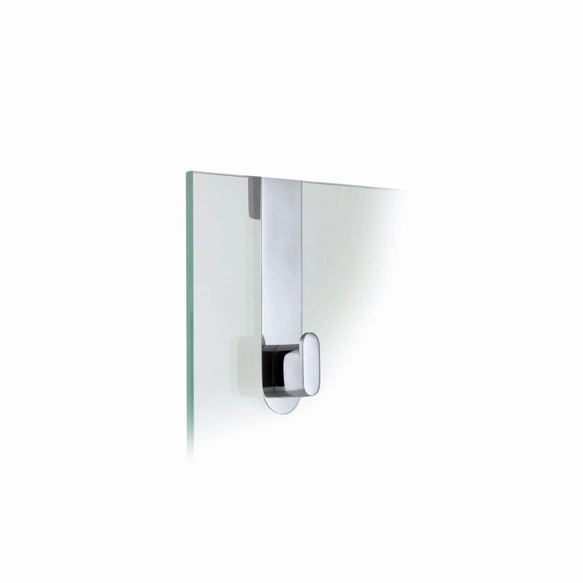 blomus NEXIO Over-the-Glass Shower Hook – Polished Stainless Steel shower hook, product photo