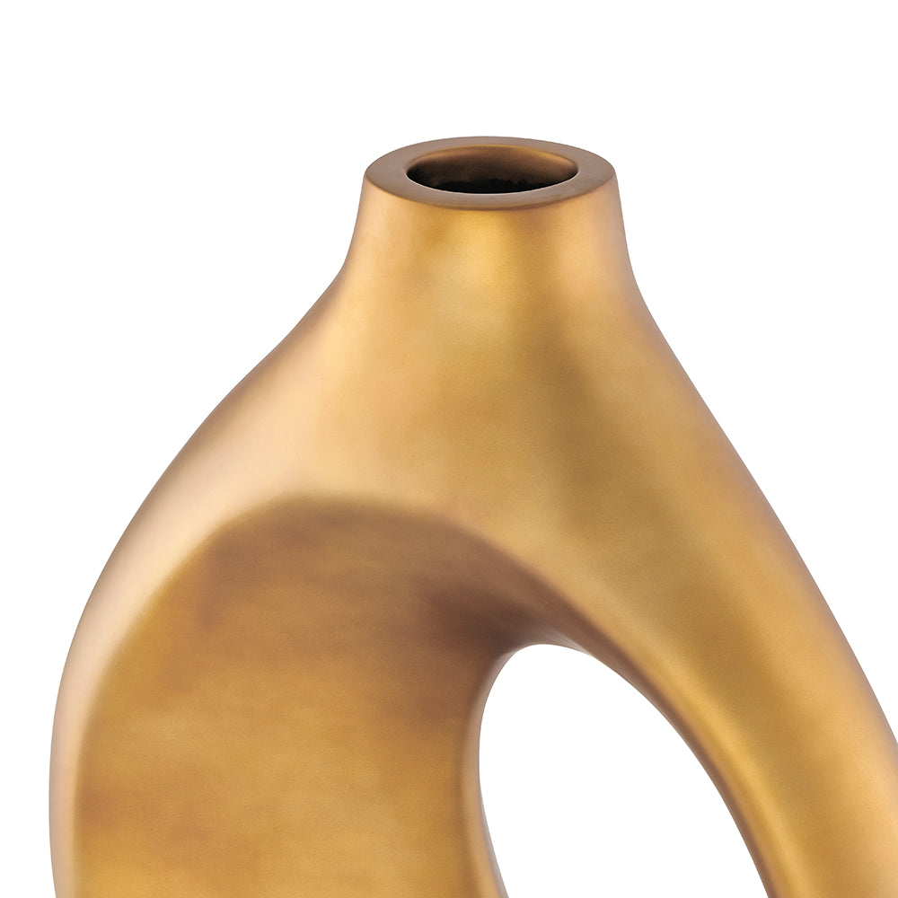 Simi Vase Large Bronze by Finesse Decor C24BR