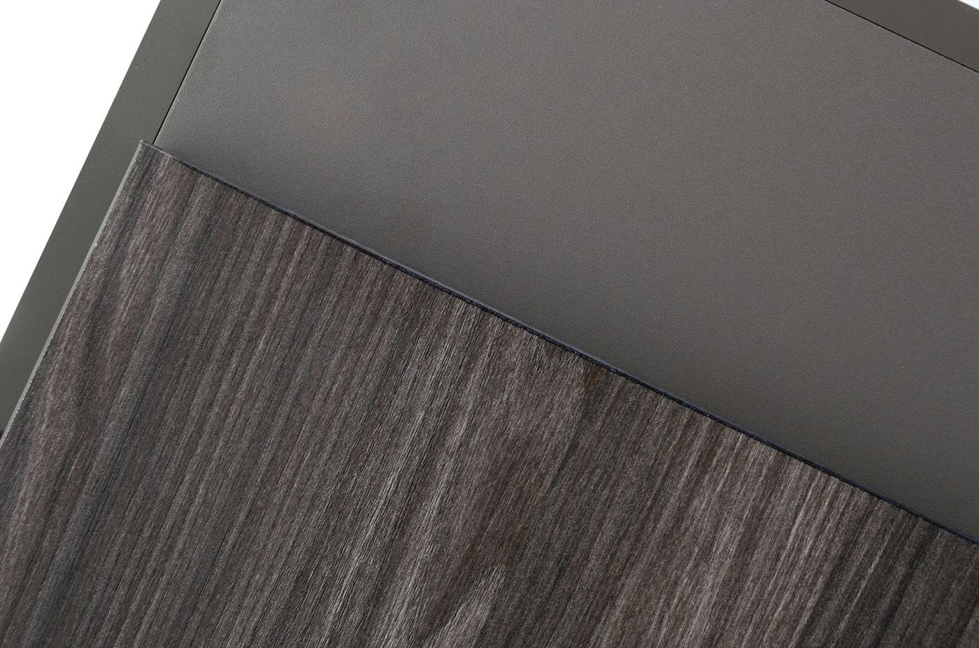 Nova Domus Lucia Italian Modern Elm and Matte Grey Dresser