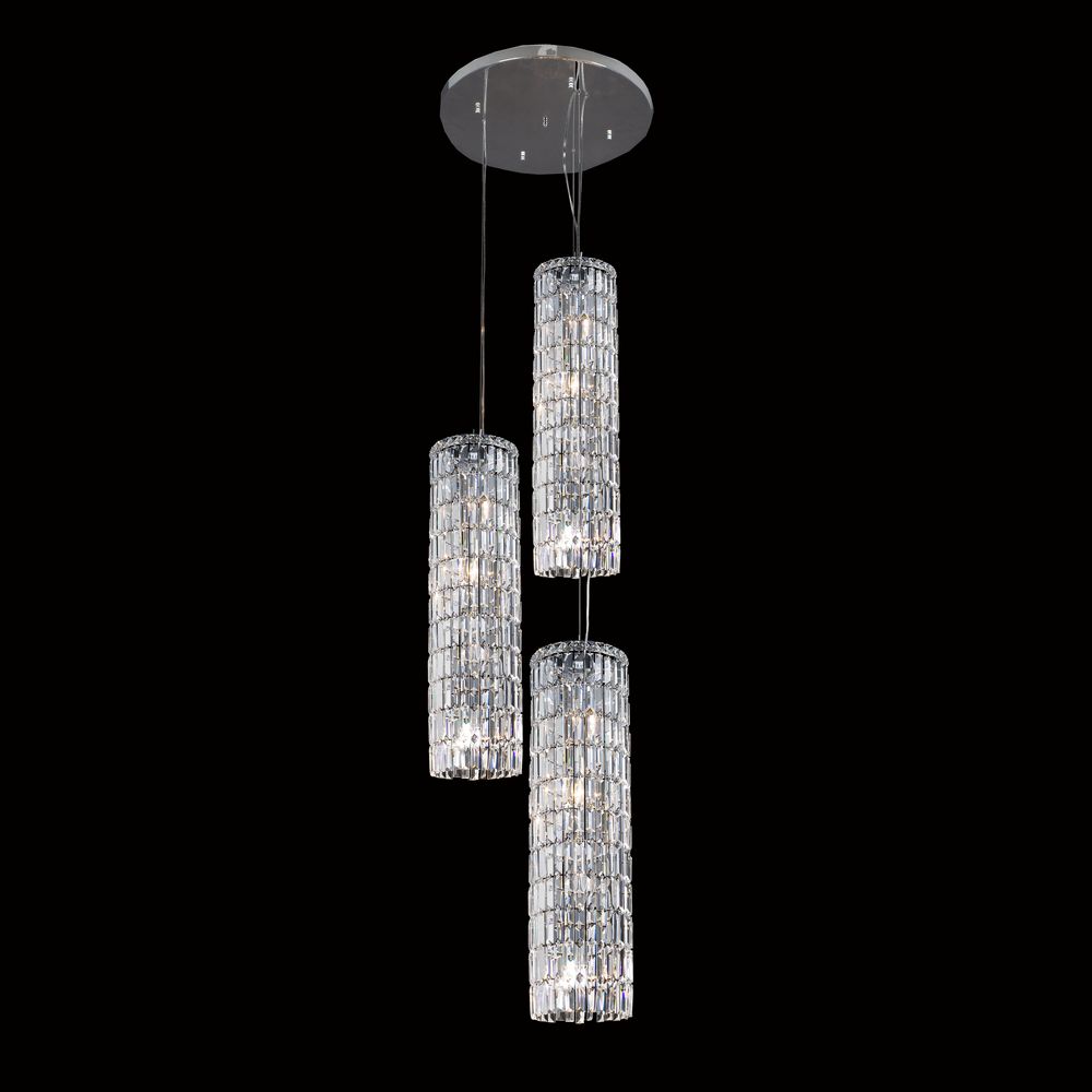 Magnum Chandelier 18-Light in Chrome 7724CH by StarFire Crystal