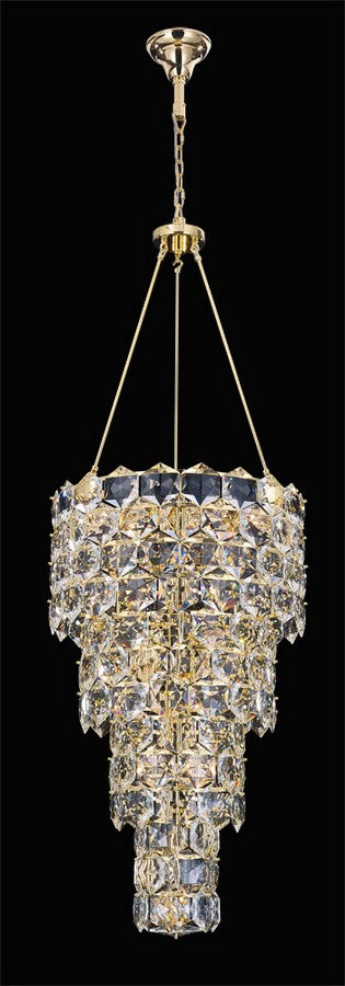 Glacier Chandelier 20-Light in Chrome 7850CH by StarFire Crystal