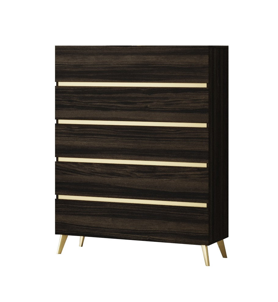 Nova Domus Velondra Modern Eucalypto and Marble Chest