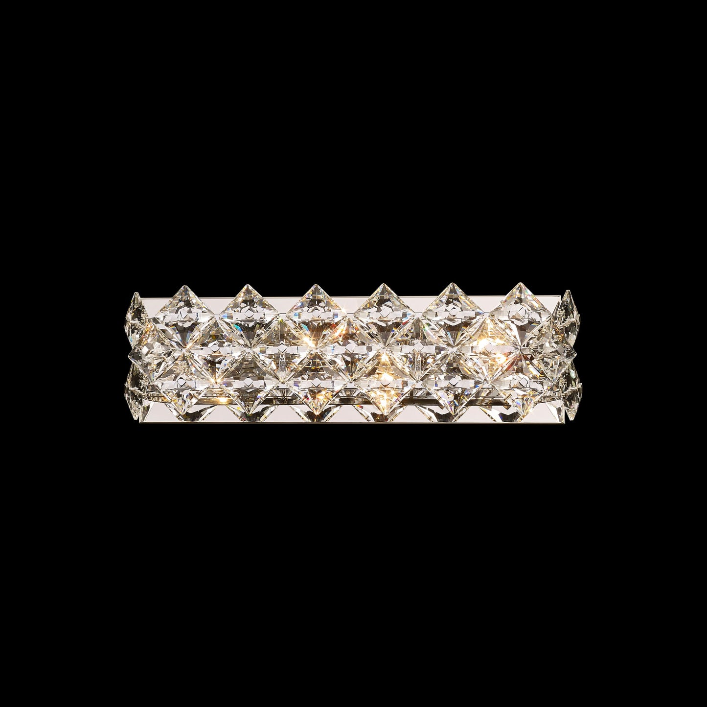The Crown Wall sconce 4-Light in Chrome 7910WSCH by StarFire Crystal