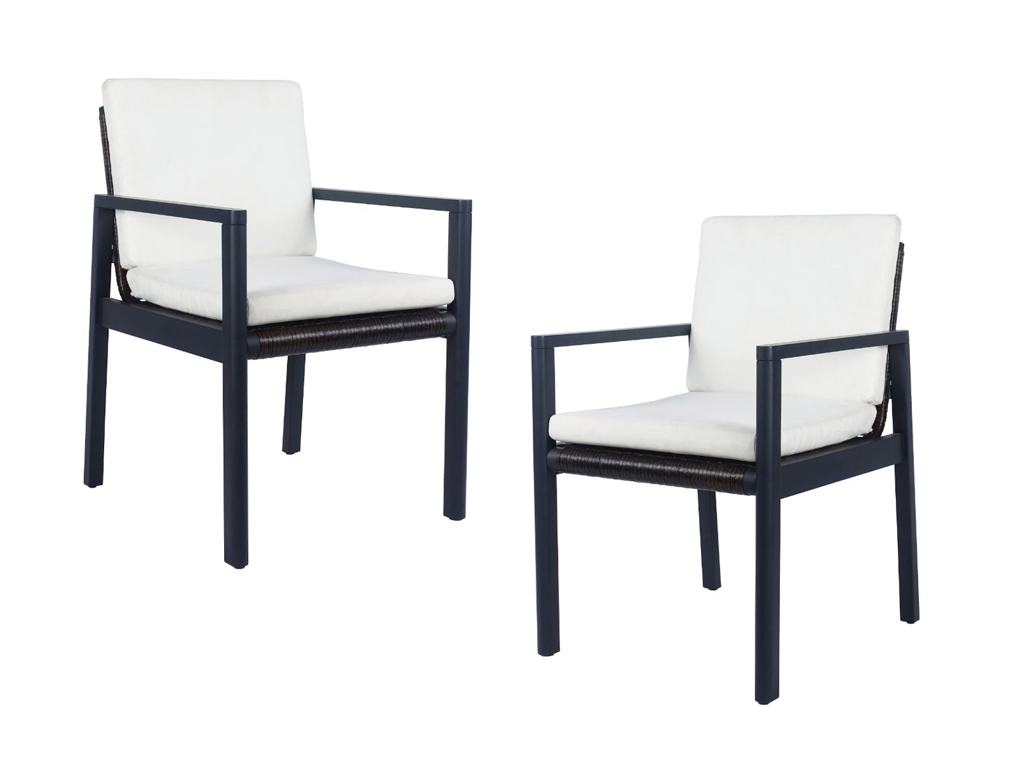 Renava Cuba Modern Outdoor Dining Chair Set of 2