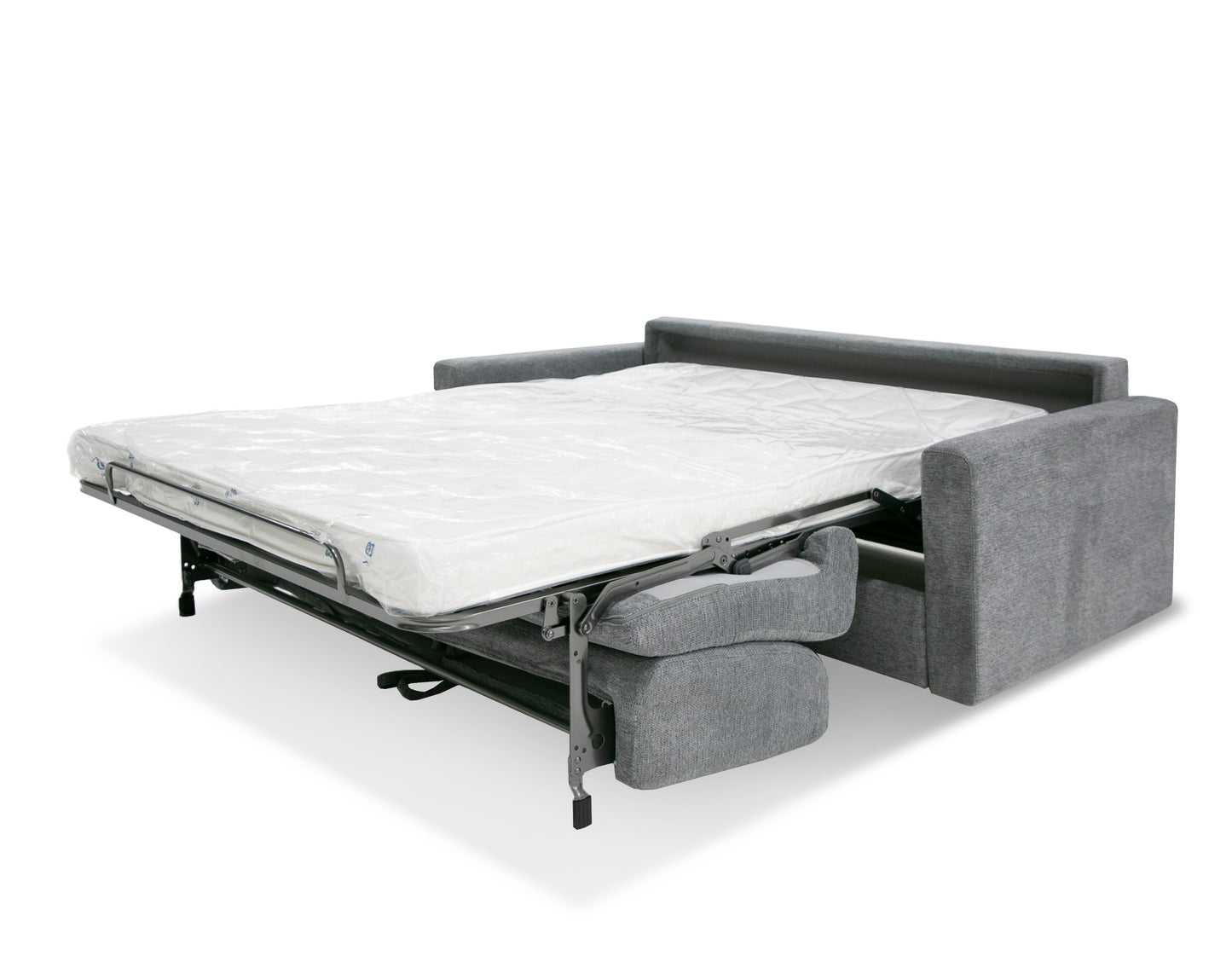 Lamod Italia Revers Italian Modern Grey Fabric Full Sofa Bed