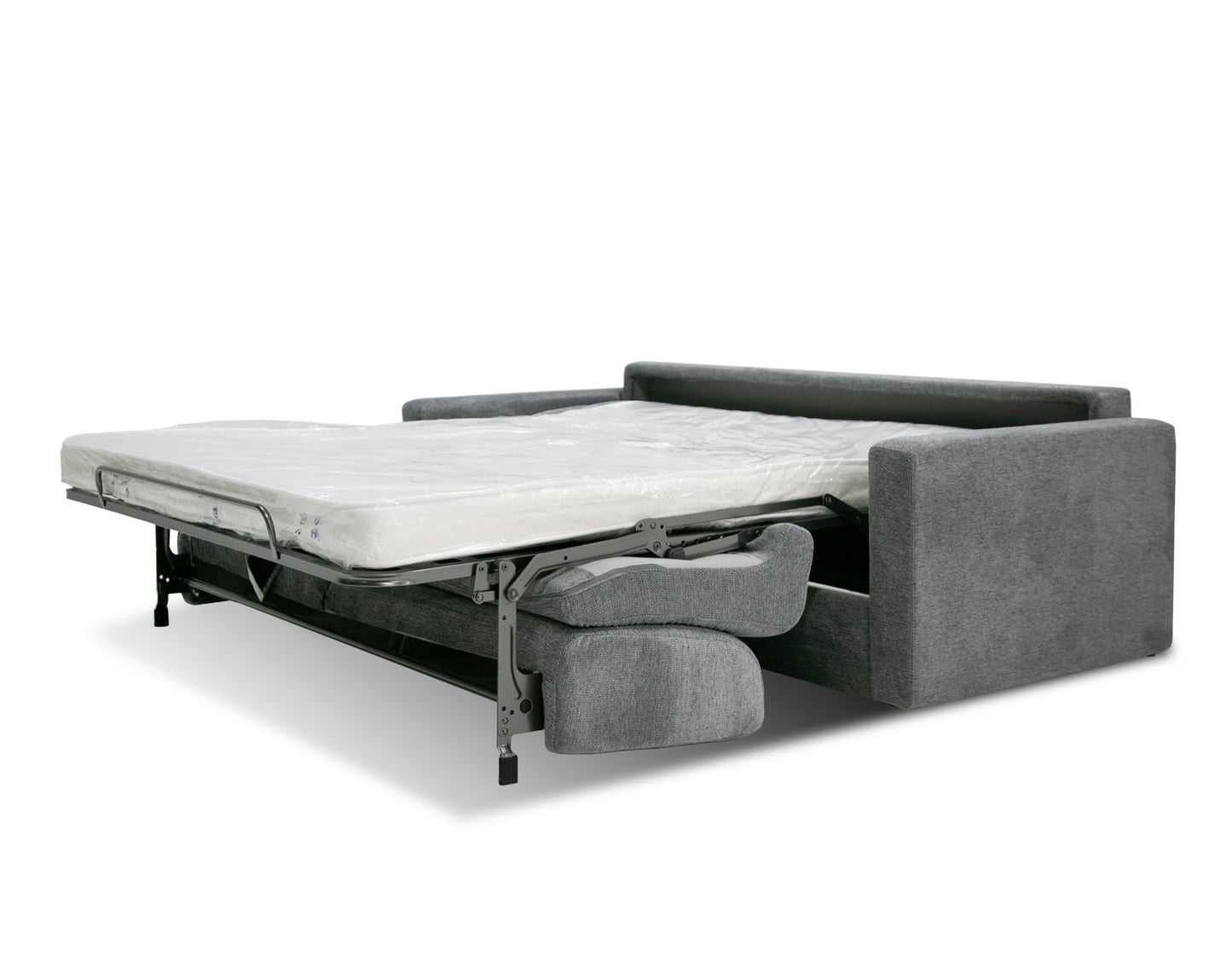 Lamod Italia Revers Italian Modern Grey Fabric Queen Sofa Bed