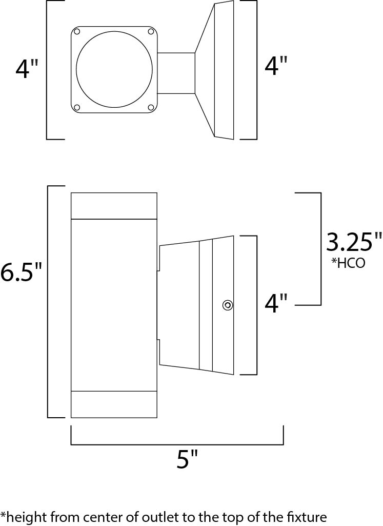 Lightray LED 2-Light Wall Sconce Brushed Aluminum by Maxim Lighting