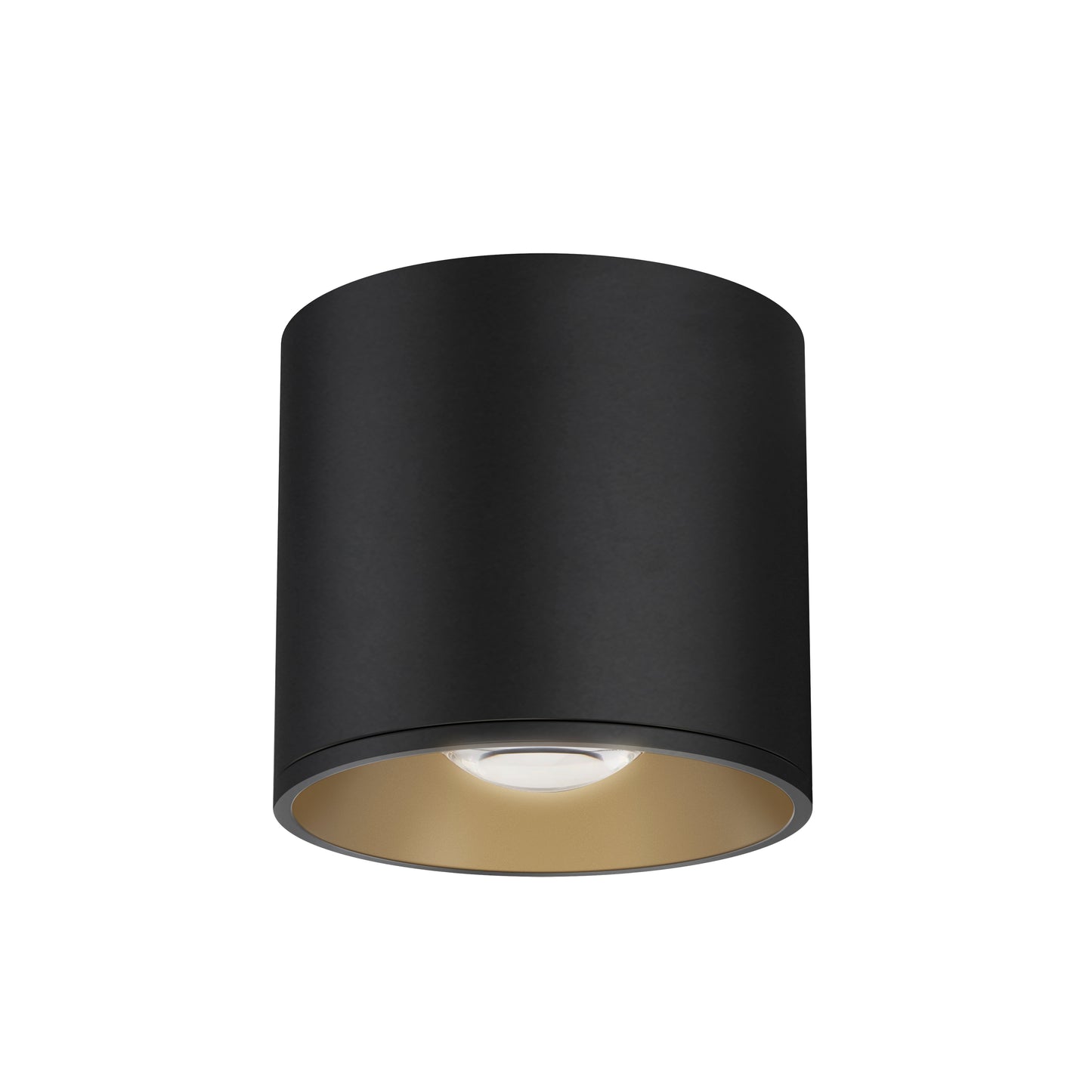 Stout RD 120-277V Indoor/Outdoor Flush Mount Black by Maxim Lighting