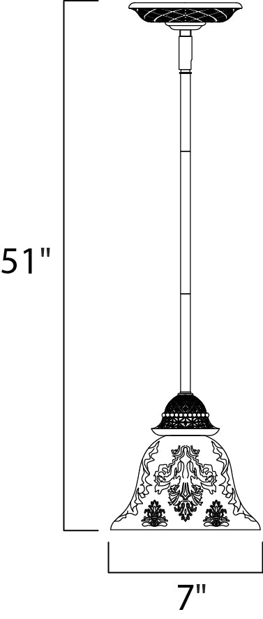 Symphony Mini Pendant Oil Rubbed Bronze by Maxim Lighting