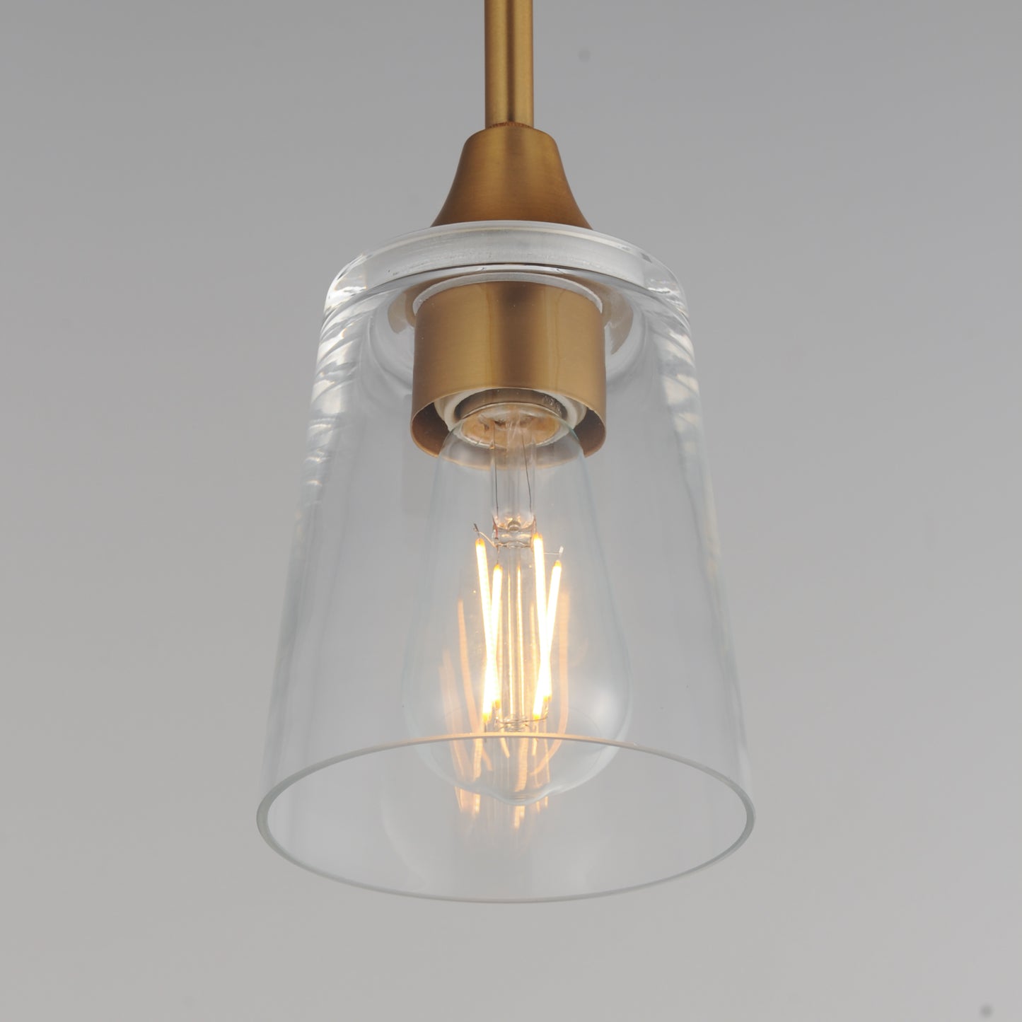 Hudson Mini Pendant Natural Aged Brass by Maxim Lighting