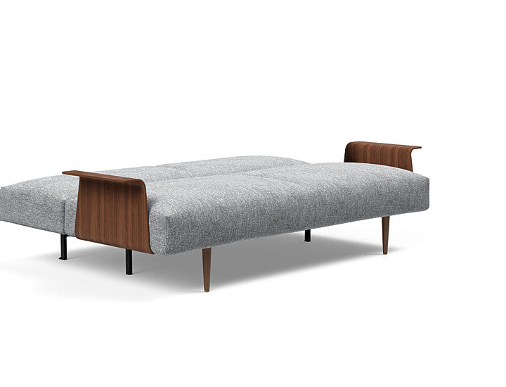 Frode Sofa Bed With Walnut Arms 95-742048020 Innovation Living USA