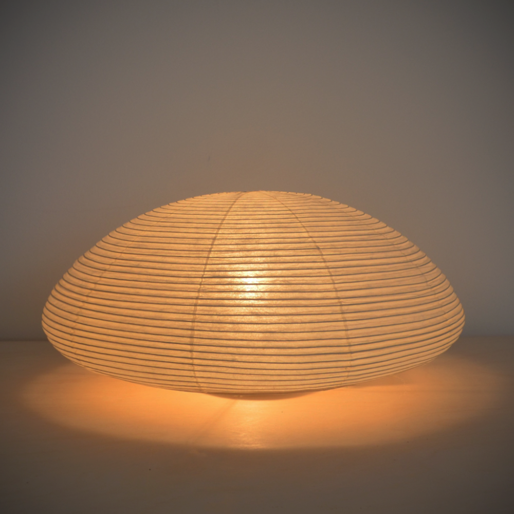 Asano Paper Moon 4 – washi paper table lamp by Shigeru Uchida, photo 3