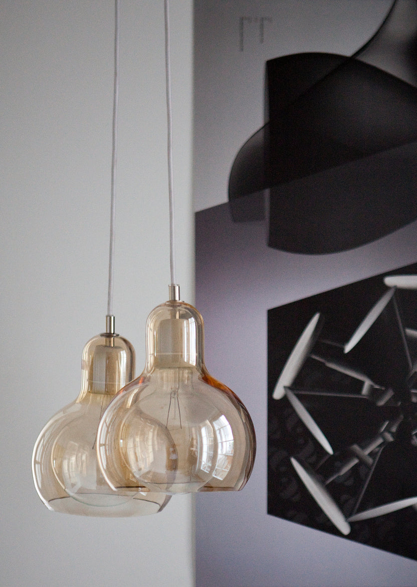 Mega Bulb Sr2 Pendant Light Gold Lustre by &tradition