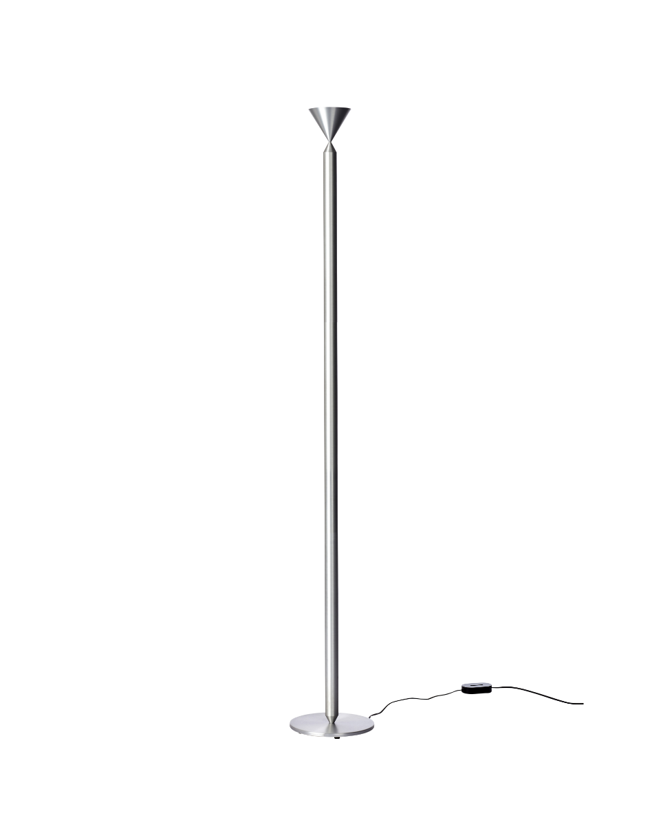 Pholc Apollo floor lamp by Broberg & Ridderstråle – Aluminum, second view